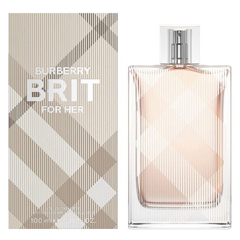 burberry brit perfume 3.3|burberry brit edt 100ml women.